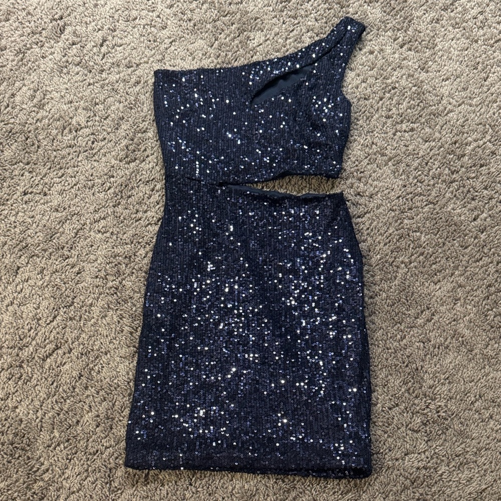 Mirror Ball Sequin Mini Dress